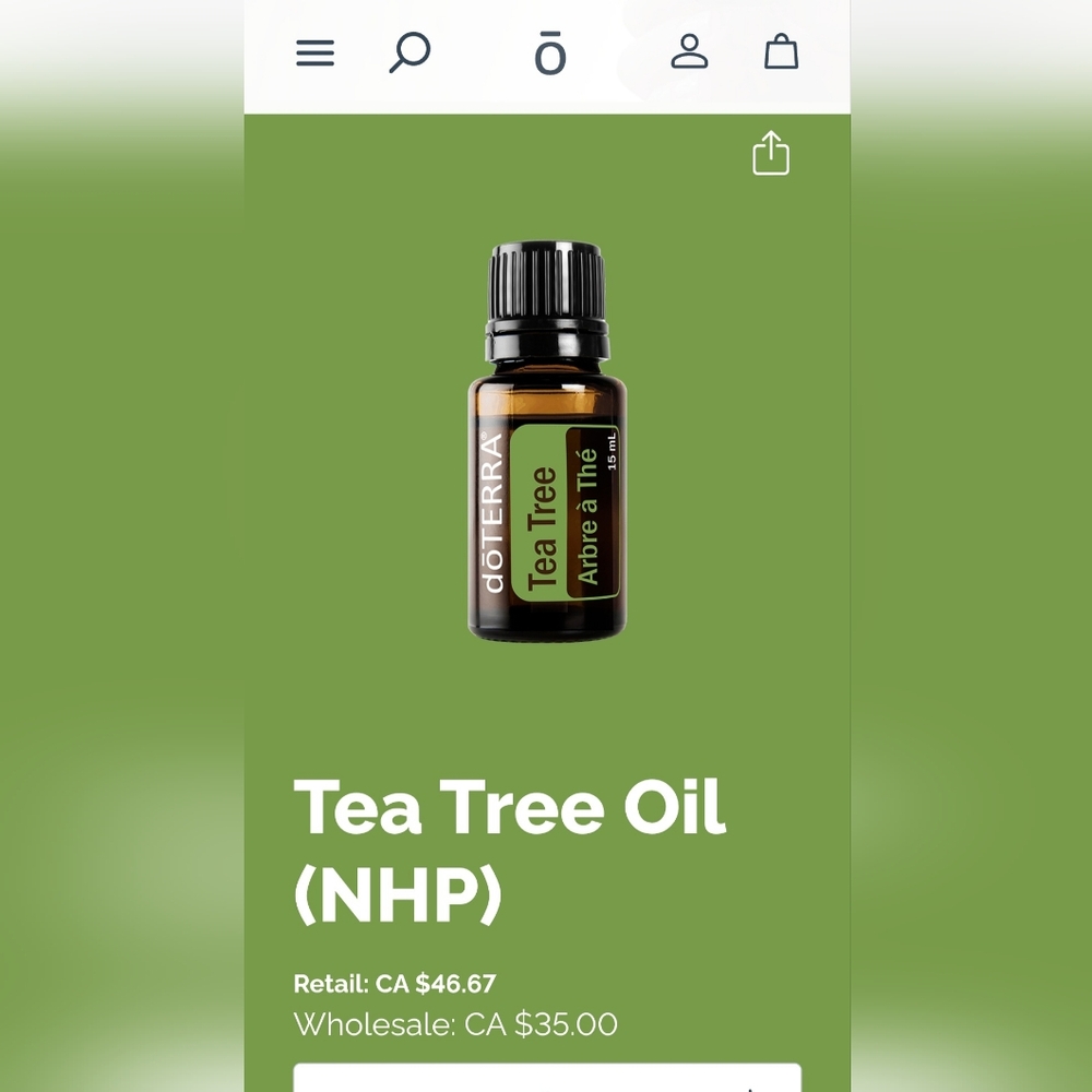 Tea Tree Essential Oil - Picture 2 of 3